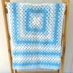 Granny Square Baby Blanket ..