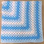 Granny Square Baby Blanket ..