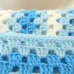 Granny Square Baby Blanket ..