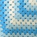 Granny Square Baby Blanket ..
